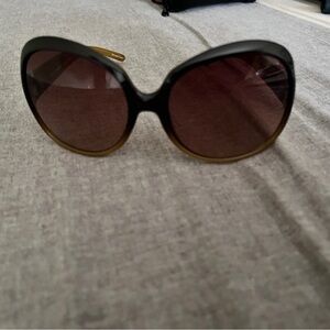 Vintage Black and Brown Sunglasses